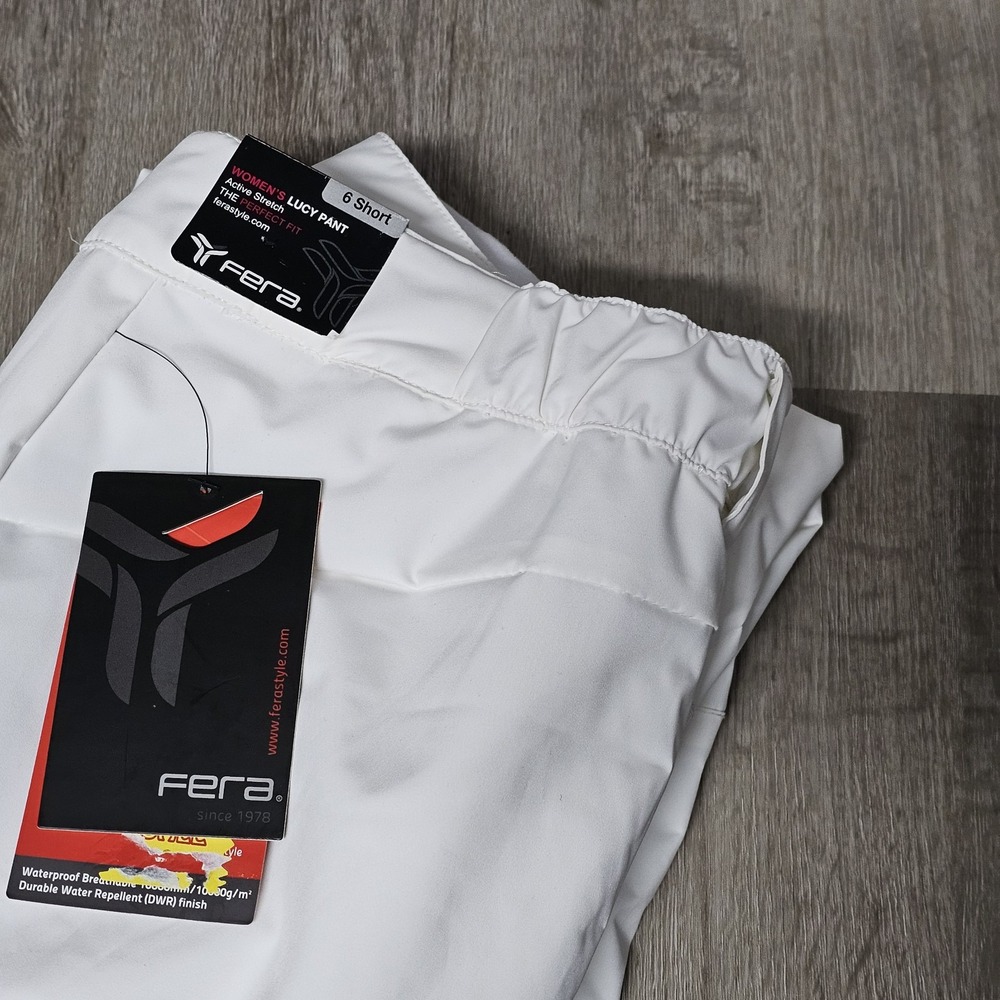 FERA White Lucy Pants Ski Snow Pants Size 6